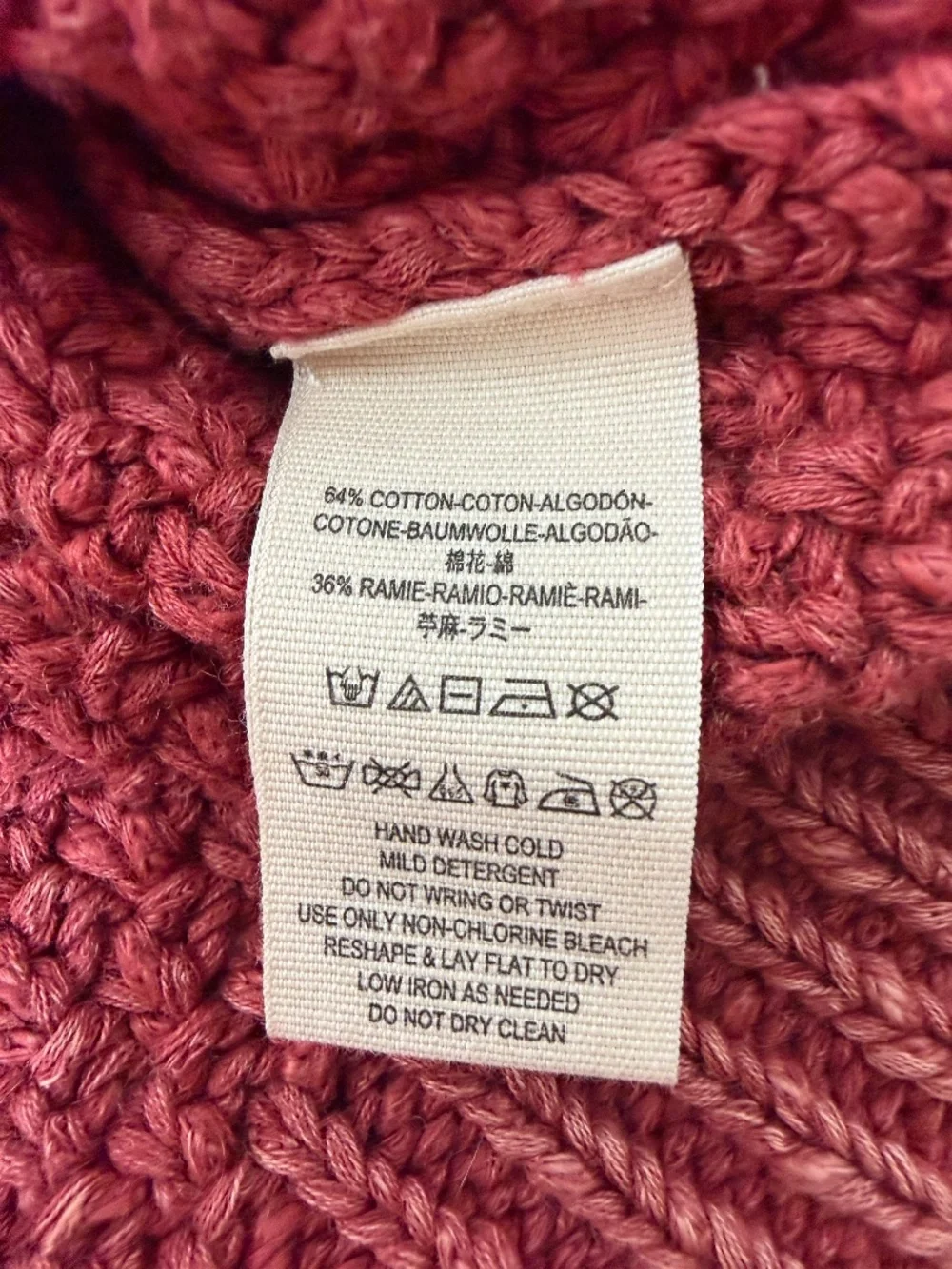 Free People On a Boat Sweater Dress Cable Knit Bohemian